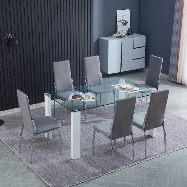 Mesa + 6 sillas modelo Sakura