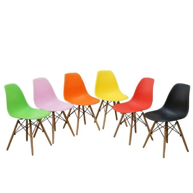 JUEGO DE 4 SILLAS PATAS MADERA MOD.DINAMARCA