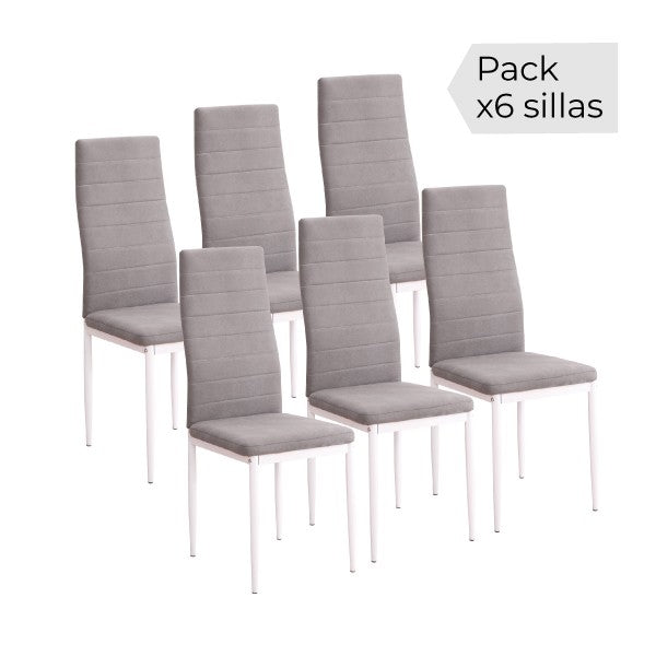 Silla de Comedor YURI con Patas Metálicas